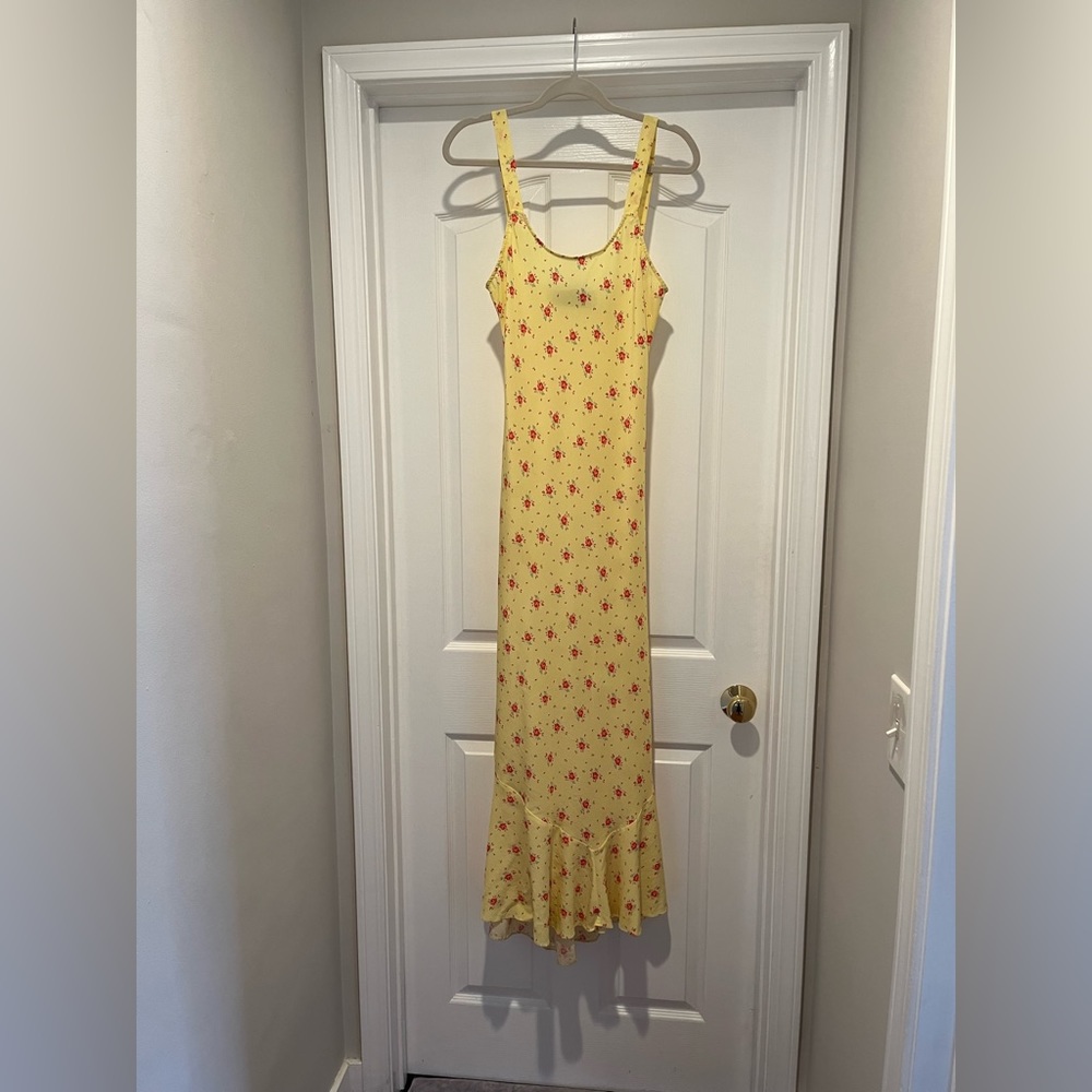 Realisation Par // The Allegra Dress - Verona // Yellow - L